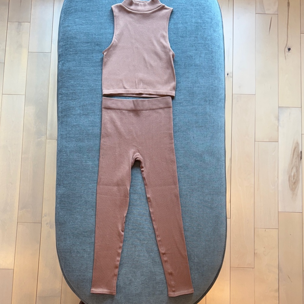 Zara Brown Sleeveless Jumpsuit